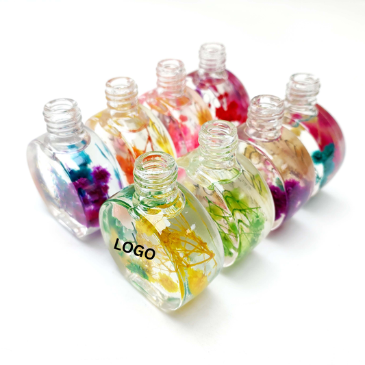 Circular Flower Bottles